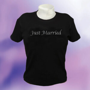 diamante bridal tshirts
