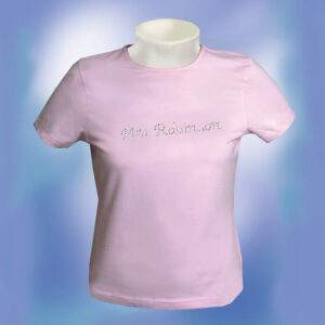 personalised diamante tshirts