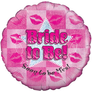 Bride To Be Star Foil Balloon product image Click to enlarge Bride To Be Star Foil Balloon