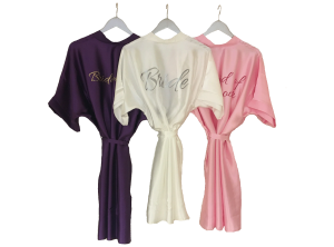 Satin Wedding Robes