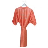Satin Wedding Robe Coral