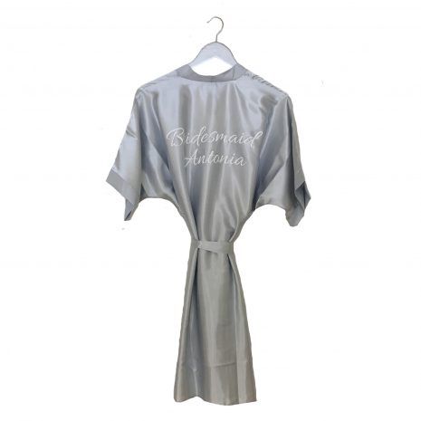 sain wedding robe silver sain wedding robe silver