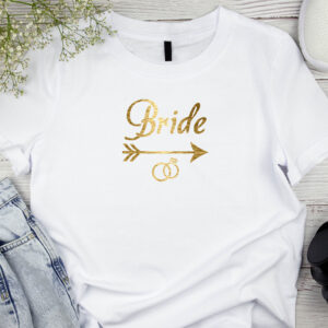 bride arrow ring tshirt