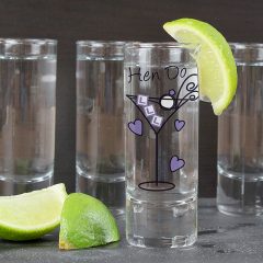 Personalised Hen Do Shot Glass