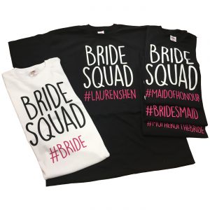 personalised hen party t-shirts