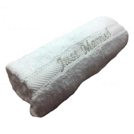just-married-towel-2-white