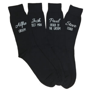 Personalised Wedding Socks