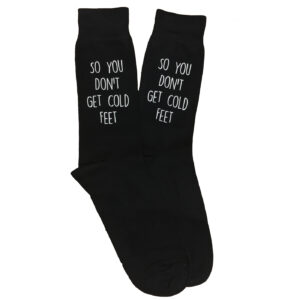 so you don't get cold feet socks