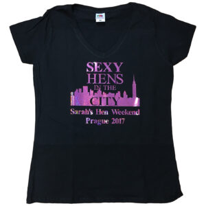 Sexy hens in the city t-shirt