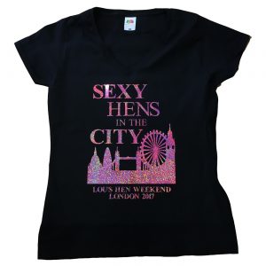 Sexy Hens in the City London T-shirt