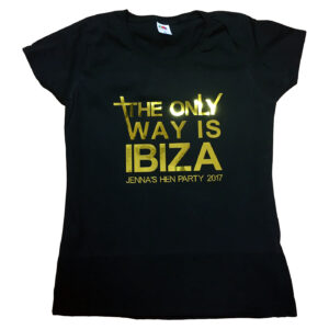the only way is t-shirt