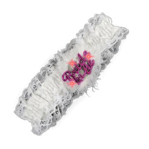 Flashing Bride to Be Garter