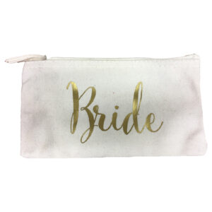 Bridal Zipper Pouch