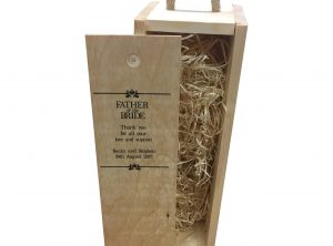 Father of the Bride Wine Box