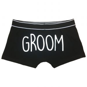groom boxer shorts