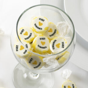 Just Married Rock Sweets Gold