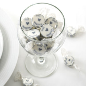Just Married Rock Sweets Silver