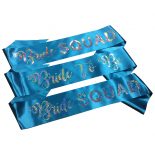personalised hen party sashes