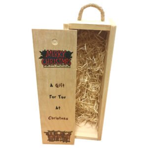 A gift for you at Christmas wine box