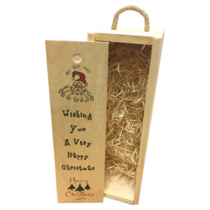 Wishing you a very happy Christmas wine box