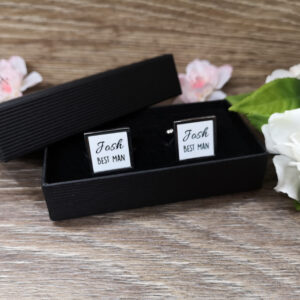 best man cufflinks