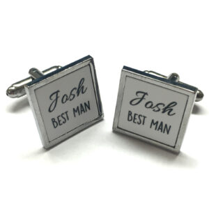 Personalised Best Man Cufflinks