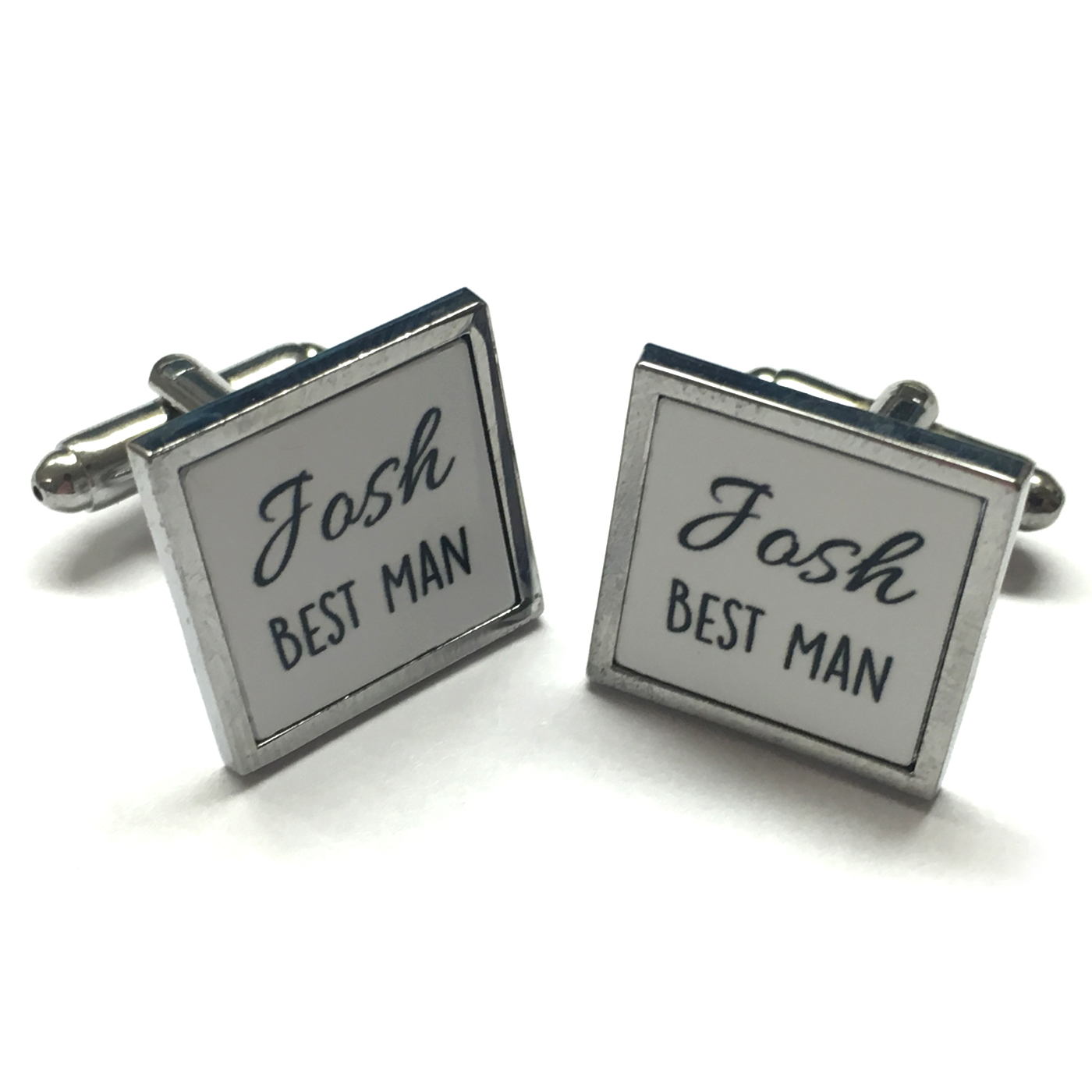 Personalised Best Man Cufflinks Wedding Cufflinks Forever Memories