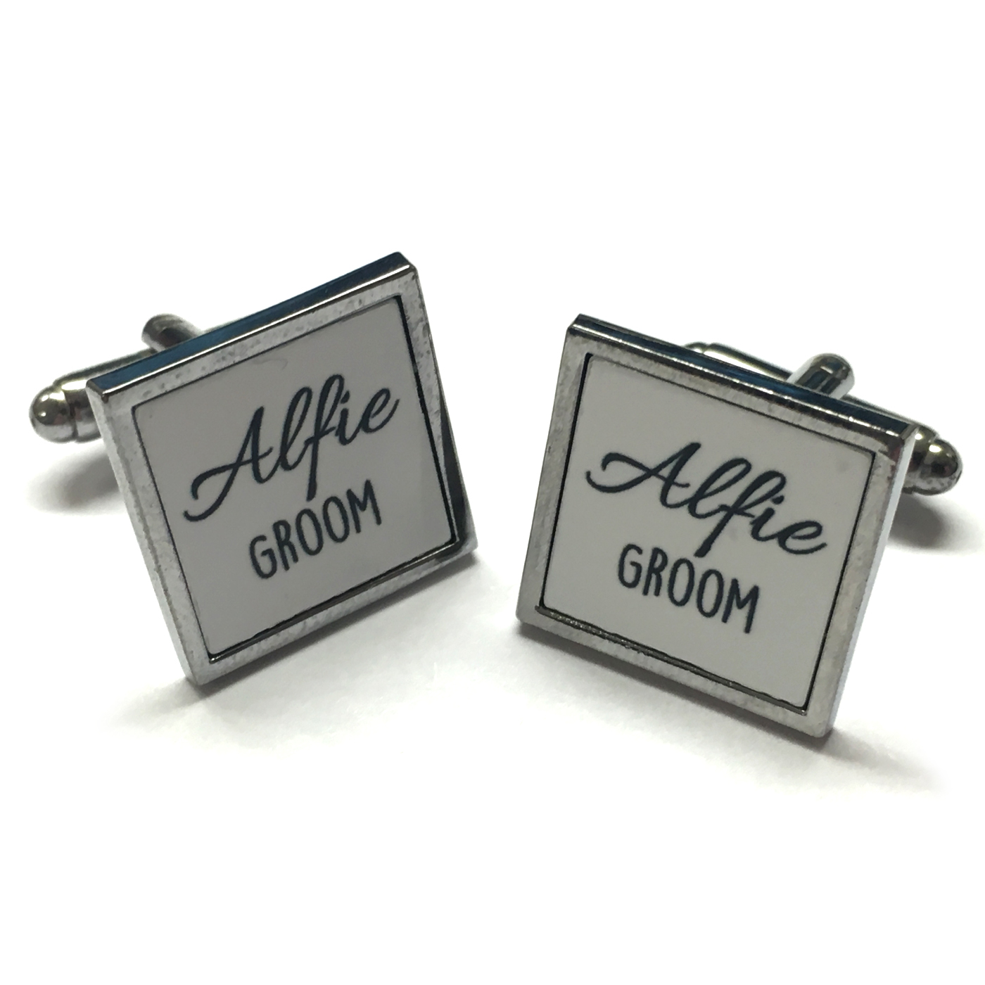 Personalised Groom Cufflinks Wedding Cufflinks Forever Memories