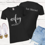 wifey established 2023 t-shirt