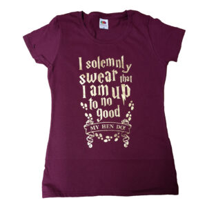 I solemnly swear that I am up to no good t-shirt