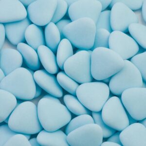 blue heart dragees