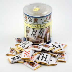 foil wrapped playing cards