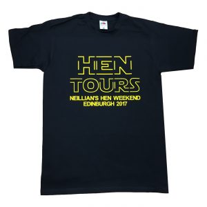 hen tours t-shirt