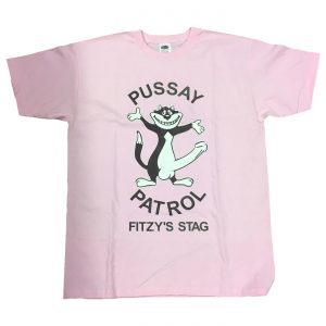 pussay patrol stag t-shirt