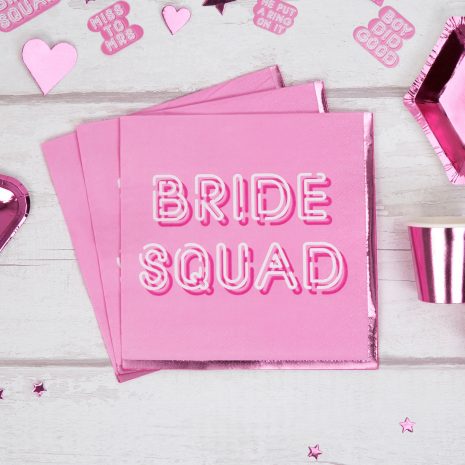 Bride Squad Paper Napkin