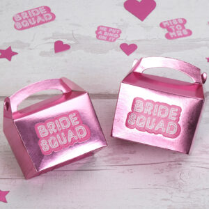 Bride Squad Mini Favour Box
