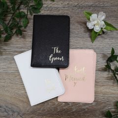 passport holders white pink black