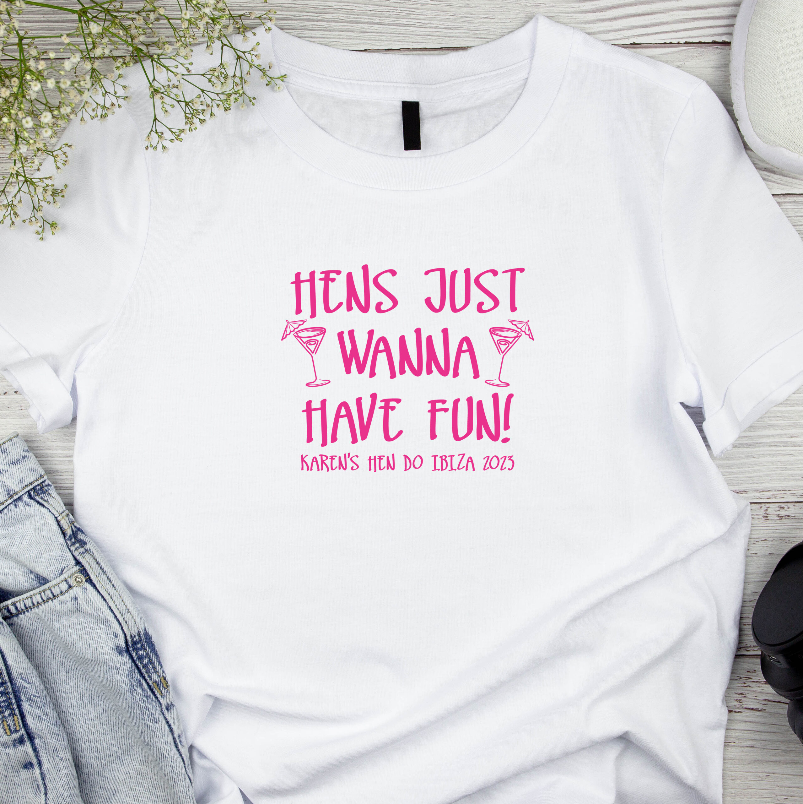 Hens just wanna have fun t shirt