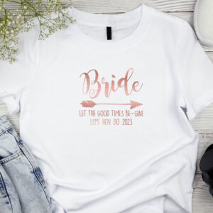 let the good time be-gin bride