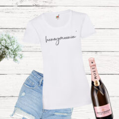 Honeymoonin' Script T-shirt