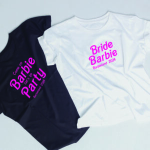 barbie hen do tshirt